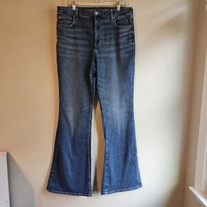 American Eagle Curvy Super High-Rise Flare Jeans